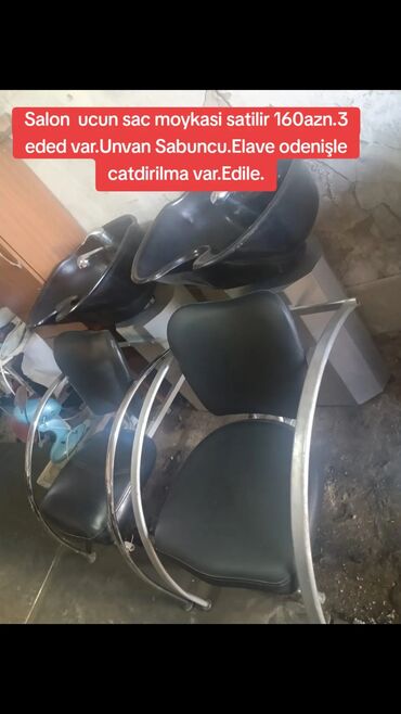 Kuşetkalar: Salon ucun sac moykasi satilir 160azn.3 eded var.Unvan Sabuncu.Elave