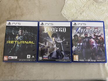 Oyun diskləri və kartricləri: Returnal 25
Judgement 25
Avengers 40

Hamısı bir yerdə 80 Azn