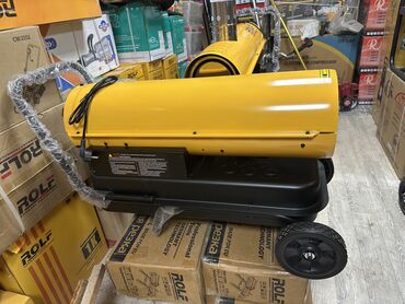 Тепловые пушки: Тепловая пушка Дизельная, более 2000 Вт, Регулировка температуры — 7