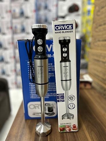 Mətbəx texnikası: Blender Yeni Orvica 829 model el blenderi 4 bıçaqlıdır,2400w — 1