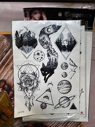Тату, пирсинг: Временные татуировки — 2