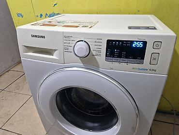 paltar maşini: Paltaryuyan maşın Samsung, 6 kq, İşlənmiş, Avtomat, Qurutma var, Kredit yoxdur, Ödənişli çatdırılma — 2