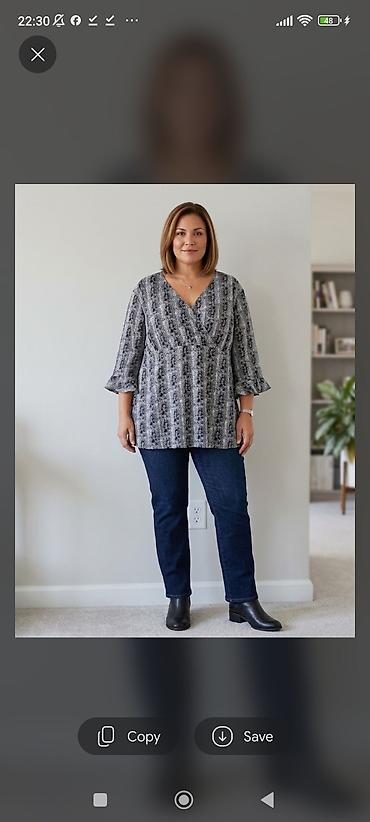 stradivarius majce: Bluza QUEEN SIZE 48/50 NOVA!!! 699din Prelepa moderna i kvalitetna — 1