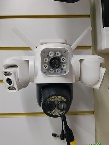 камера наружная: Уличная IP-камера видеонаблюдения с поворотным модулем и прожекторами — 1