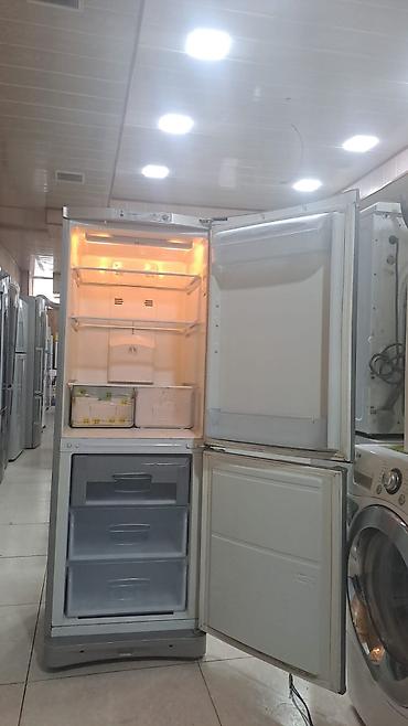 Mətbəx texnikası: Indesit iki qapılı soyuducu - Rəng: gümüşü (inox üslubunda) - Aşağıda — 1