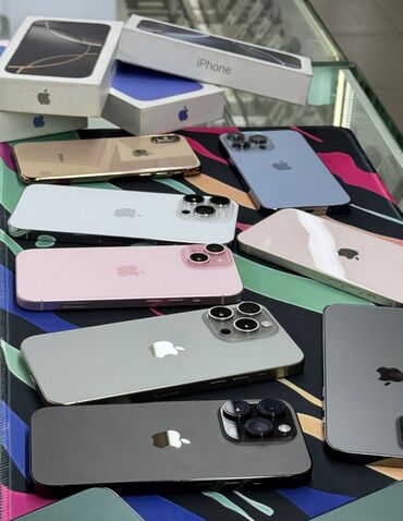 Apple iPhone: IPhone 15 Pro Max, Новый, 256 ГБ, Natural Titanium, Наушники, Зарядное устройство, Защитное стекло, В рассрочку