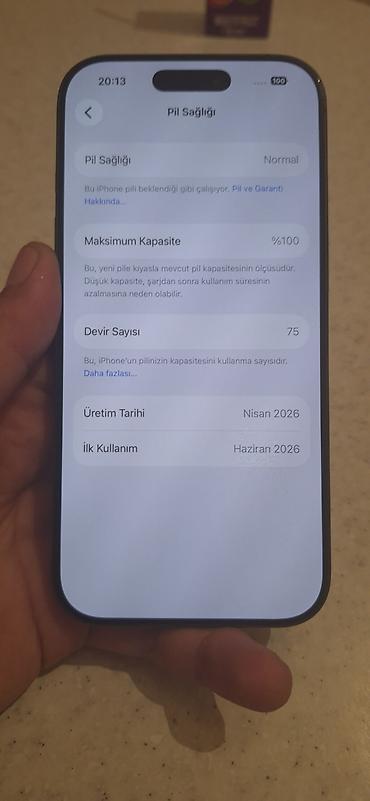 turbo az ucar: IPhone 15, Qara, Face ID — 3