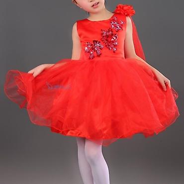 Платья: Детское платье, цвет - Голубой, Новый — 9