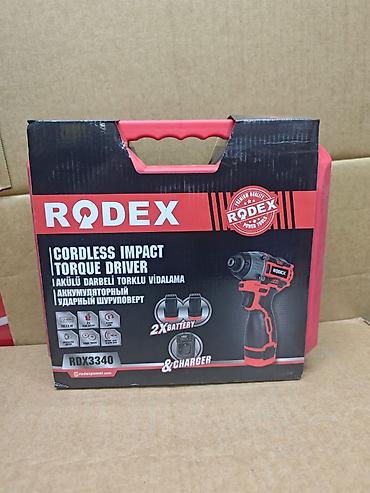 шуруповерт куплю: Аккумуляторный ударный шуруповерт RODEX RDX3340 - Тип: Cordless — 2