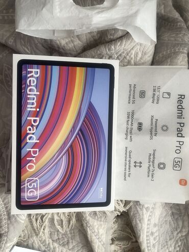 купить сотовый телефон: Планшет, Xiaomi, эс тутум 128 ГБ, 12" - 13", 5G, Колдонулган, Классикалык
