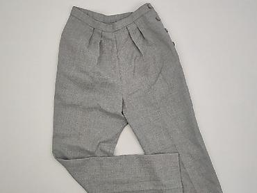 Material trousers for women, size S