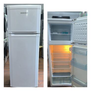 islenmis xaladenik: İşlənmiş 2 qapılı Beko Soyuducu Satılır, rəng - Ağ, Təkərli