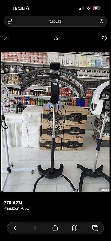 Klimazon 700W - Salonlar üçün peşəkar saç quruducu/isti hava lalafo.az -da Klimazon 700W - Salonlar üçün peşəkar saç quruducu/isti hava