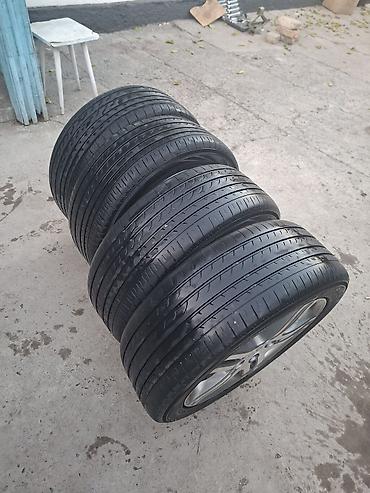 h: - Диски: 5-лучевые, оригинал Honda, разболтовка 5×114.3, центральные — 4