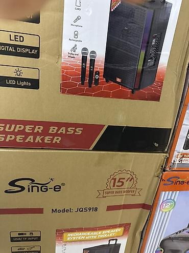 denon d7: Портативная акустическая система на колесах Sing-e JQS918 Основные — 3