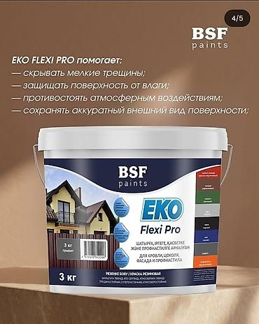 EKO Flexi Pro от BSF paints — резиновая краска для наружных работ