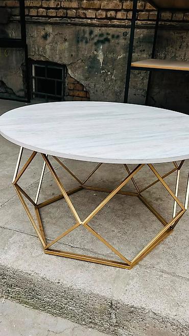 table study: 🔥Оптовые цены!!!Журнальные столики в стиле Лофт. Форма: круглые - — 5