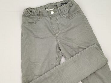 tanie legginsy we wzory: Spodnie jeansowe, H&M, 11 lat, 140/146, stan - Bardzo dobry