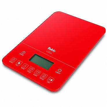 Mətbəx üçün digər texnika: №: 9701 Məhsulun adı: Elektron mətbəx tərəzisi Fakir Luca Red Brend — 1