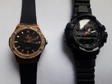 купить золотые часы бу: Б/у, Наручные часы, Hublot, цвет - Золотой