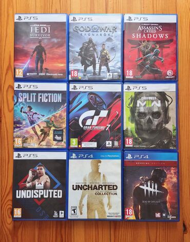 сколько стоит playstation 4 в баку: PS4 Uncharted Collection - 20man PS4 Dead by Daylight - 25man PS5 Star