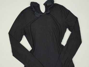 czarne koronkowe bluzki z długim rękawem: Bluzka Damska, Ichi, S, stan - Dobry