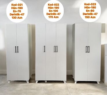 mdf material qiymeti: Açılan, 2 qapılı Düz dolab, Qarderob, paltar dolabı