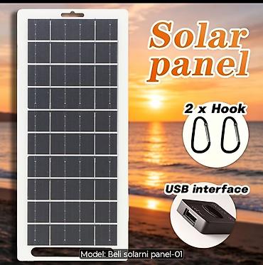 nogice za tv philips: Beli solarni panel-01 – prenosivi USB solarni punjač snage 30w - — 1
