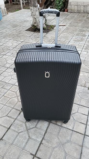 Çamadanlar: Türki̇yə i̇stehsali böyük ölçülü (76×54×33) çemodan. Yeni̇di̇r. Açilib — 5