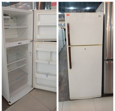 Yemək hazırlamaq üçün texnika: İşlənmiş 2 qapılı LG Soyuducu Satılır, rəng - Ağ