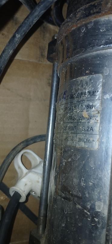 Все для дома и сада: REKA dalğıc nasos Texniki xüsusiyyətlər (etiketdən): - Güc: 0.75 kW - — 3