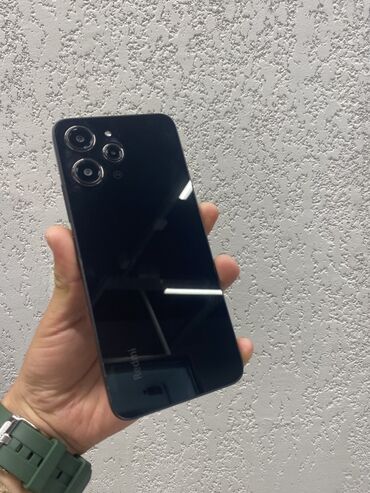телефон алмашам: Redmi, Redmi 12, 128 ГБ, цвет - Черный, 2 SIM