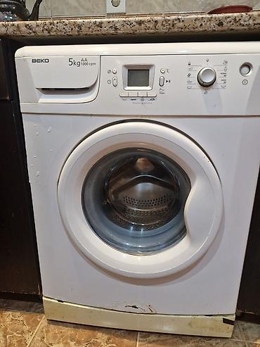 Məişət texnikası: BEKO paltaryuyan maşın – 5 kq, 1000 rpm, AA enerji sinfi — 1