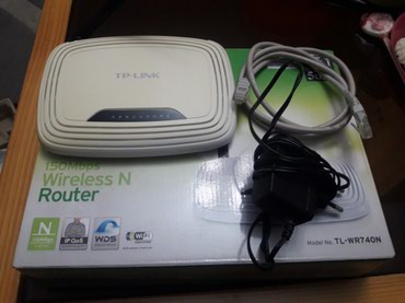 Modemi, ruteri i mrežni uređaji | Srbija: TP- LINK TLModelTP-LINK TL WR740NTipWirelessPortovi4 x 10/100Mbps LAN