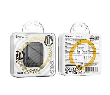 air iphone: Беспроводные наушники Hoco EW41 Plus (TWS BT Headset), цвет: черный — 1