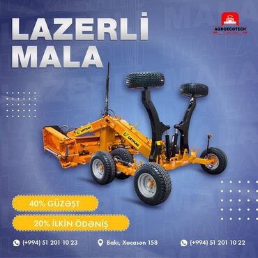 Yağlar və avtokimyəvi maddələr: LAZERLİ MALA – Dəqiq Torpaq Hamarlığı ilə Yüksək Məhsuldarlıq! USTMAX