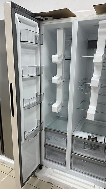 Холодильники: Холодильник Midea, Новый, Side-By-Side (двухдверный), No frost, 90 * 180 * 70 — 5