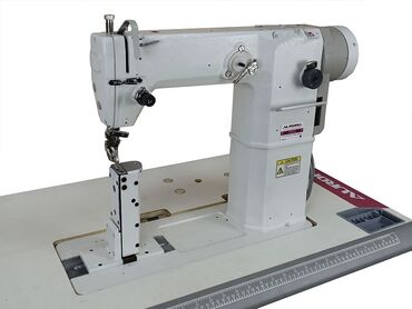 швейная машинка для кожи: Одноигольная колонковая швейная машина BAOYU 810 челночного стежка с