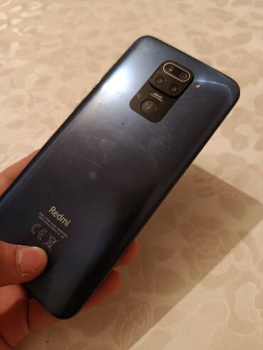 Redmi: Redmi, Redmi Note 9, Б/у, 64 ГБ, цвет - Синий, 1 SIM, 2 SIM