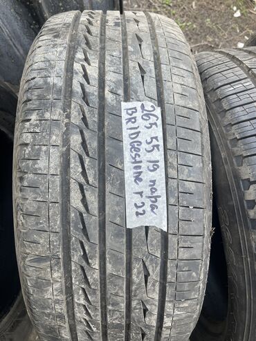 Шины: Шины 265 / 55 / R 19, Лето, Б/у, Пара, Легковые, Япония, Bridgestone