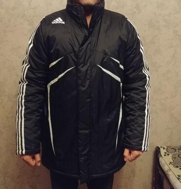 Gödəkçələr: Gödəkçə Adidas, XL (EU 42), rəng - Qara