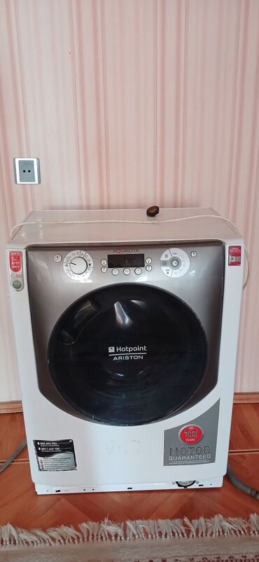 шланг наливной для стиральной машины: Paltaryuyan maşın Hotpoint Ariston, 7 kq, İşlənmiş, Avtomat
