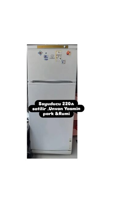 2 əl soyducu: 2 qapılı Indesit Soyuducu Satılır
