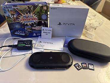 Техника и электроника: Sony PlayStation Vita Slim (PS Vita 2000) Adventure Mega Pack – Wi‑Fi — 2