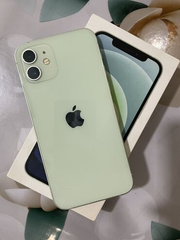 редми нот 14 с: IPhone 12, Жаңы, 128 ГБ, Жашыл, Куту, 78 %
