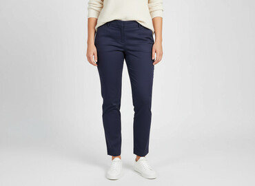 zalando chinosy damskie: H&M, Material trousers for women, size XL