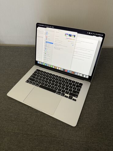 core i9: Ноутбук, Apple, 8 ГБ ОЭТ, Apple M2, 15 ", Колдонулган