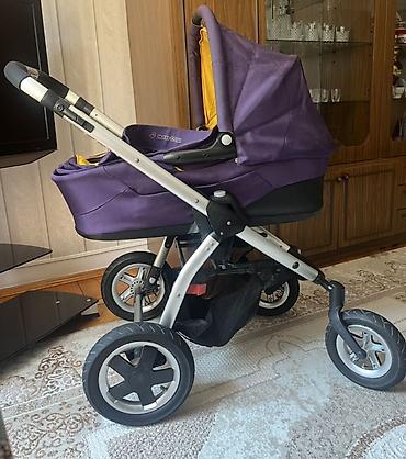 maxi cosi: Maxi-Cosi uşaq arabası seti - 3-də-1 sistem: beşik tipli lyulka — 6