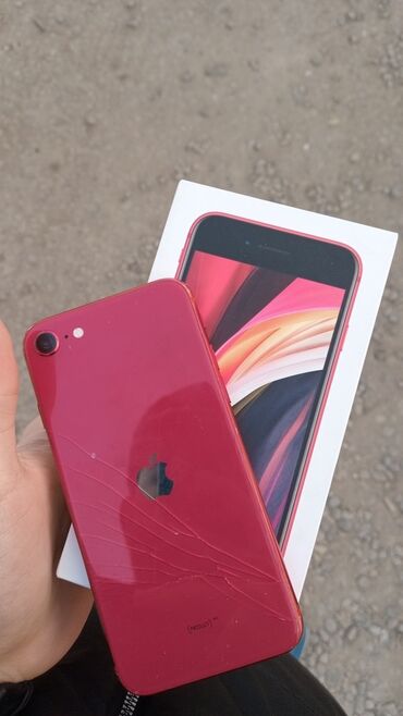 плата айфон 6: IPhone SE 2020, 128 GB, Qırmızı, Barmaq izi