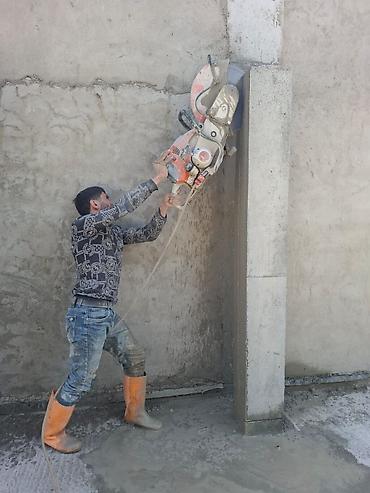 pol yonan usta: Beton kəsimi və deşilməsi xidməti - Armaturlu beton, daş, kərpic və — 4